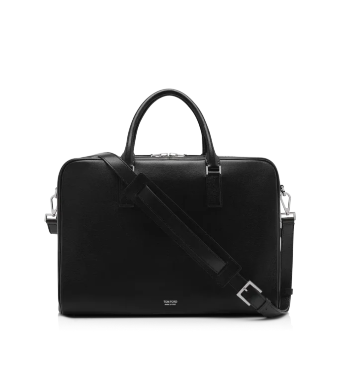 Cartella minimal in pelle martellata Cartella minimal in pelle martellata