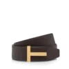 Cintura Icon in pelle martellata