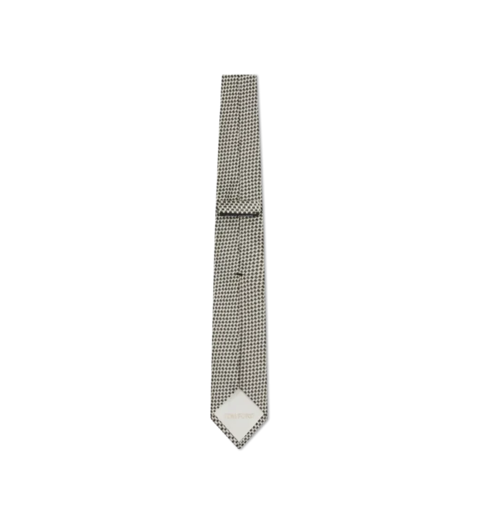 Cravatta in seta jacquard