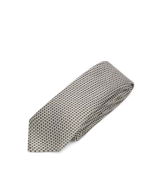 Cravatta in seta jacquard