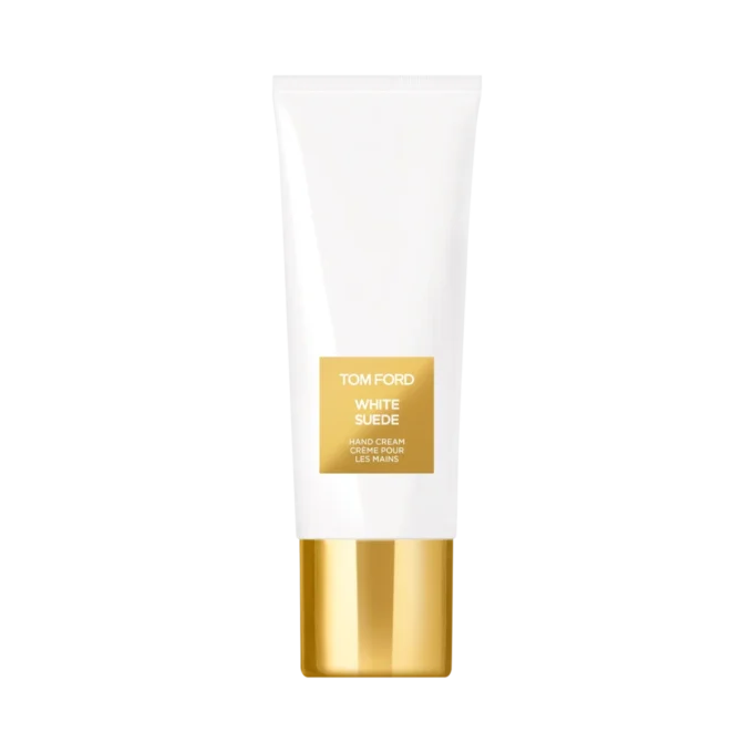 Crema mani White Suede