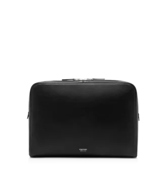 Custodia minimalista per laptop in pelle fiore