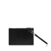 Custodia sottile minimal in pelle martellata con cinturino da polso