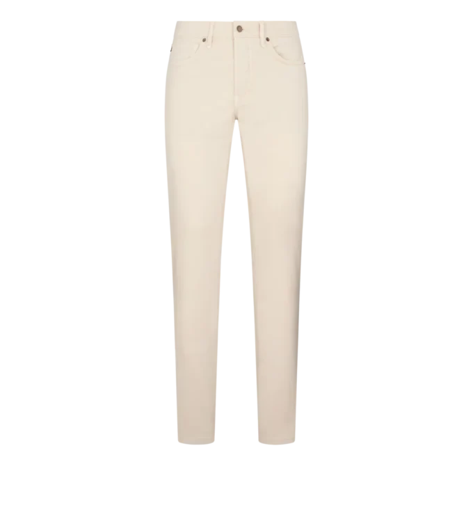 Denim slim fit in twill elasticizzato