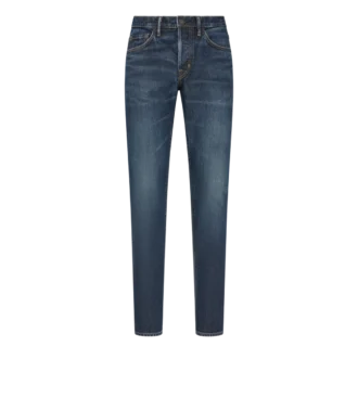 Denim slim fit in twill elasticizzato