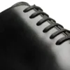 Elkan Lace Up in pelle brunita