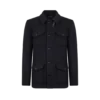 Giacca a quattro tasche in twill doppio divisibile Giacca a quattro tasche in twill doppio divisibile