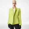 Giacca avvolgente in tweed misto lana, cashmere e seta con paillettes Giacca avvolgente in tweed misto lana, cashmere e seta con paillettes