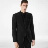 Giacca bouclé leggera con paillettes Giacca bouclé leggera con paillettes