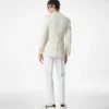Giacca cardigan Shelton con trama a canestro