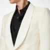 Giacca da sera in jacquard di seta e viscosa