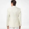 Giacca da sera in jacquard di seta e viscosa