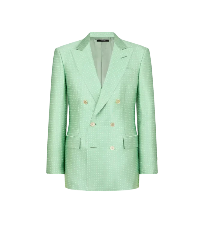 Giacca Duchesse Polka Dot Jaquard