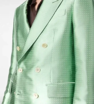 Giacca Duchesse Polka Dot Jaquard