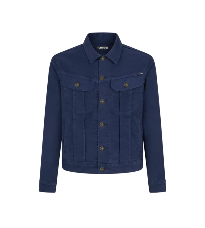Giacca Icon in denim moleskin
