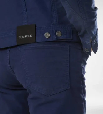Giacca Icon in denim moleskin