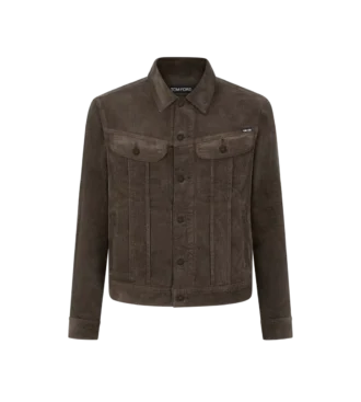 Giacca in denim con 12 onde e cordoncino iconico
