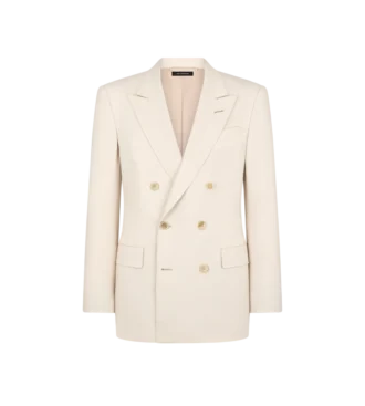 Giacca in lana, cashmere e seta