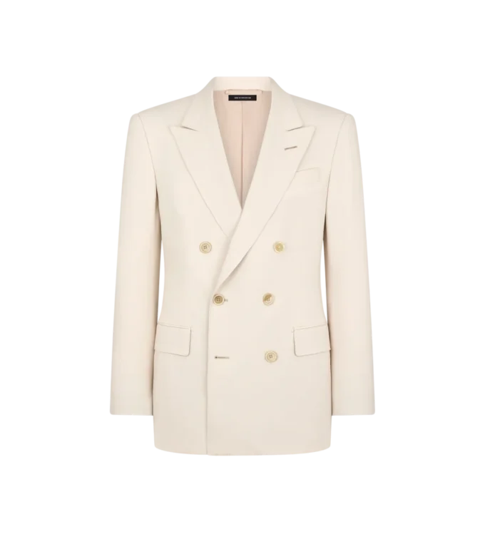 Giacca in lana, cashmere e seta