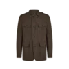 Giacca militare in nylon compatto