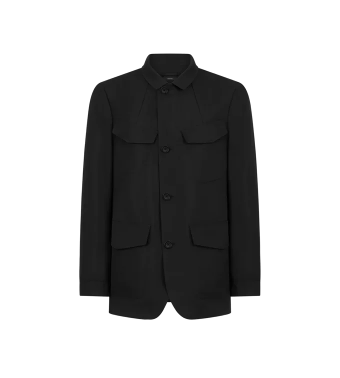 Giacca militare sartoriale in nylon