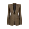 Giacca monopetto con revers a lancia in jacquard coccodrillo Giacca monopetto con revers a lancia in jacquard coccodrillo