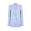 Giacca monopetto in lana leggera double face Giacca monopetto in lana leggera double face