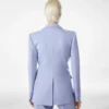 Giacca monopetto in lana leggera double face Giacca monopetto in lana leggera double face