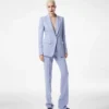 Giacca monopetto in lana leggera double face Giacca monopetto in lana leggera double face