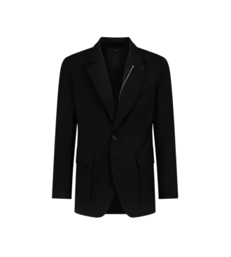 Giacca sartoriale compatta in nylon