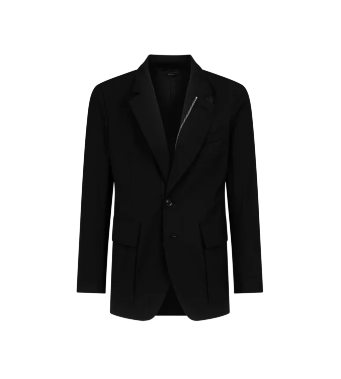 Giacca sartoriale compatta in nylon