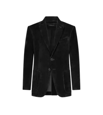 Giacca sartoriale in cashmere scamosciato