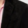 Giacca sartoriale in cashmere scamosciato