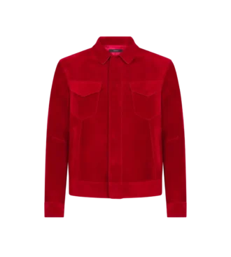 Giacca western in camoscio cashmere
