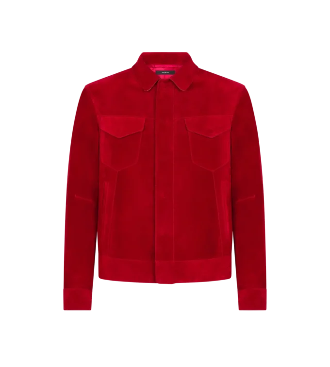 Giacca western in camoscio cashmere Giacca western in camoscio cashmere