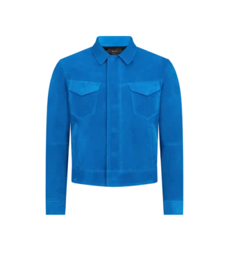 Giacca western in camoscio cashmere