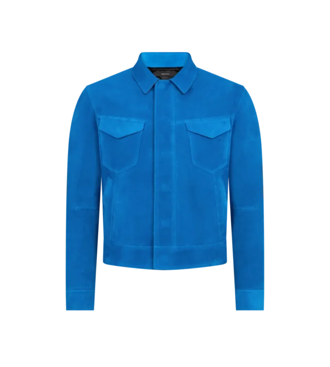 Giacca western in camoscio cashmere Giacca western in camoscio cashmere