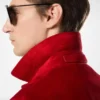 Giacca western in camoscio cashmere Giacca western in camoscio cashmere