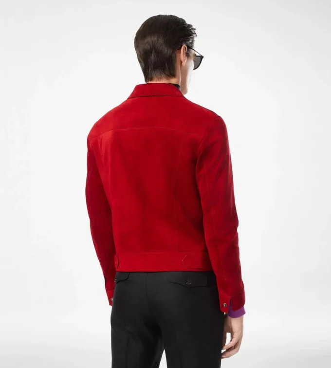 Giacca western in camoscio cashmere Giacca western in camoscio cashmere