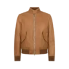 Harrington in pelle martellata
