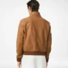 Harrington in pelle martellata