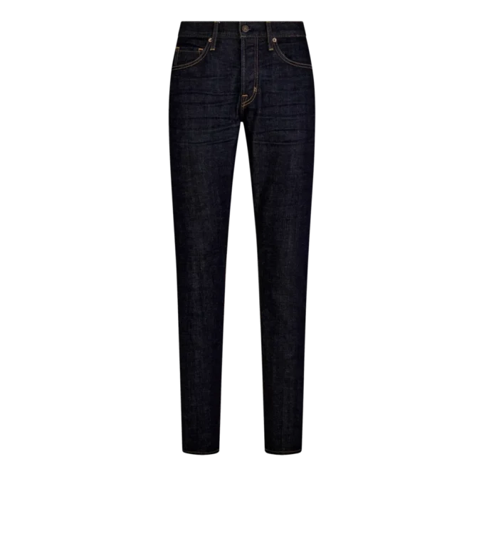 Jeans slim fit con cimosa