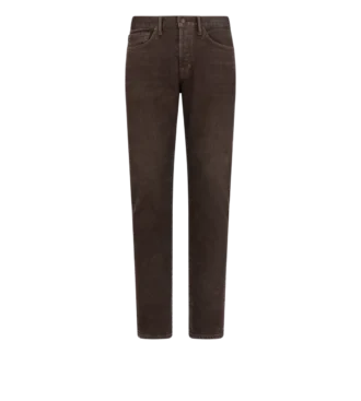 Jeans western a taglio dritto in denim