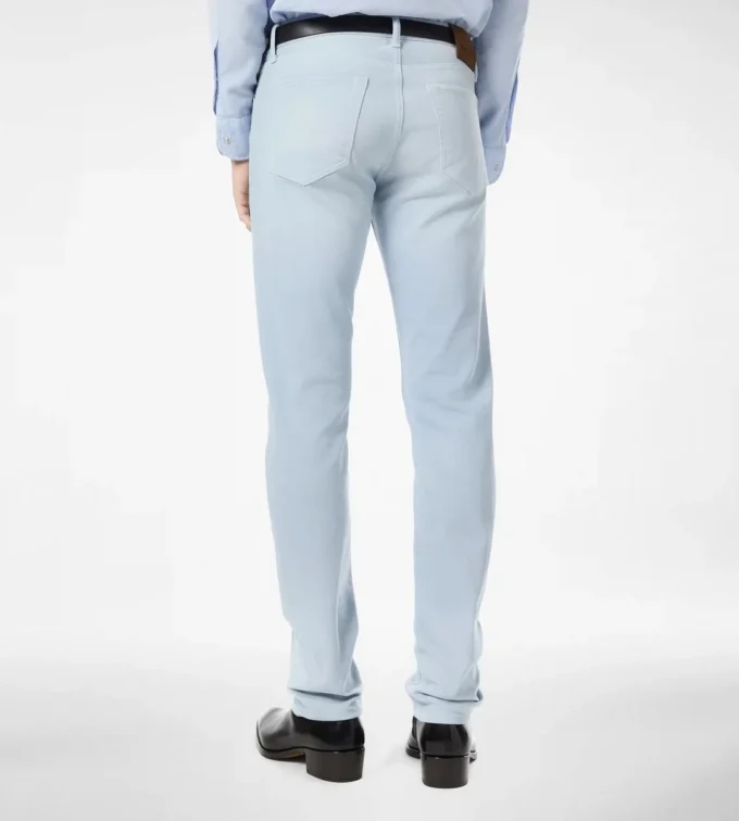 Jeans western a taglio dritto in denim Jeans western a taglio dritto in denim