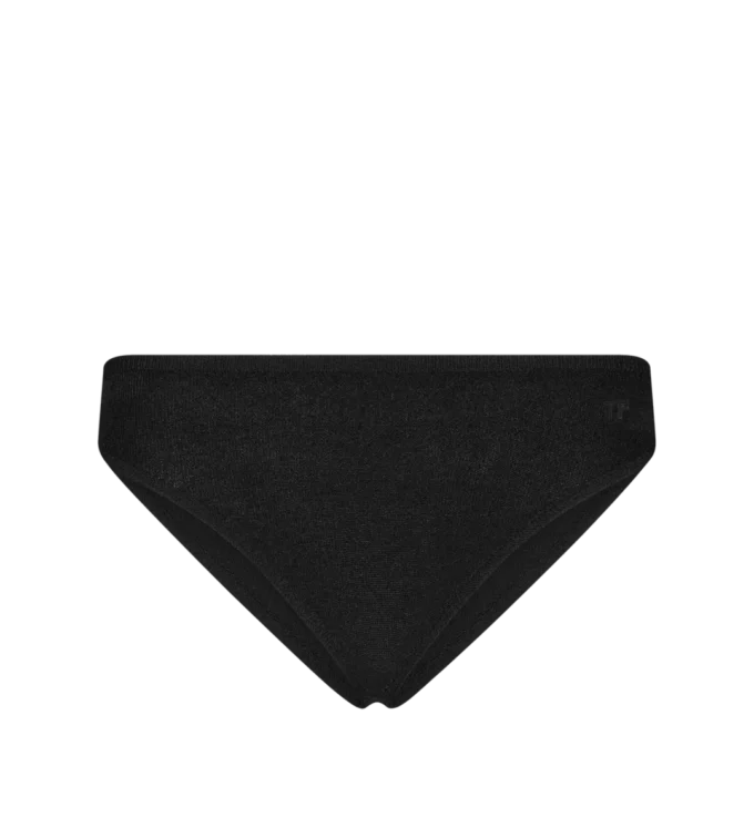 Knickers con logo Tf ricamato tono su tono