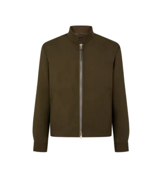 Lana Cashmere Seta Reps Harrington