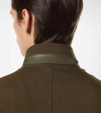 Lana Cashmere Seta Reps Harrington