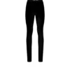 Leggings elasticizzati in velluto Signature
