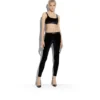 Leggings elasticizzati in velluto Signature