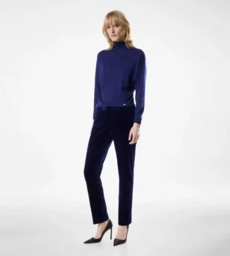 Pantaloni skinny sartoriali a sigaretta